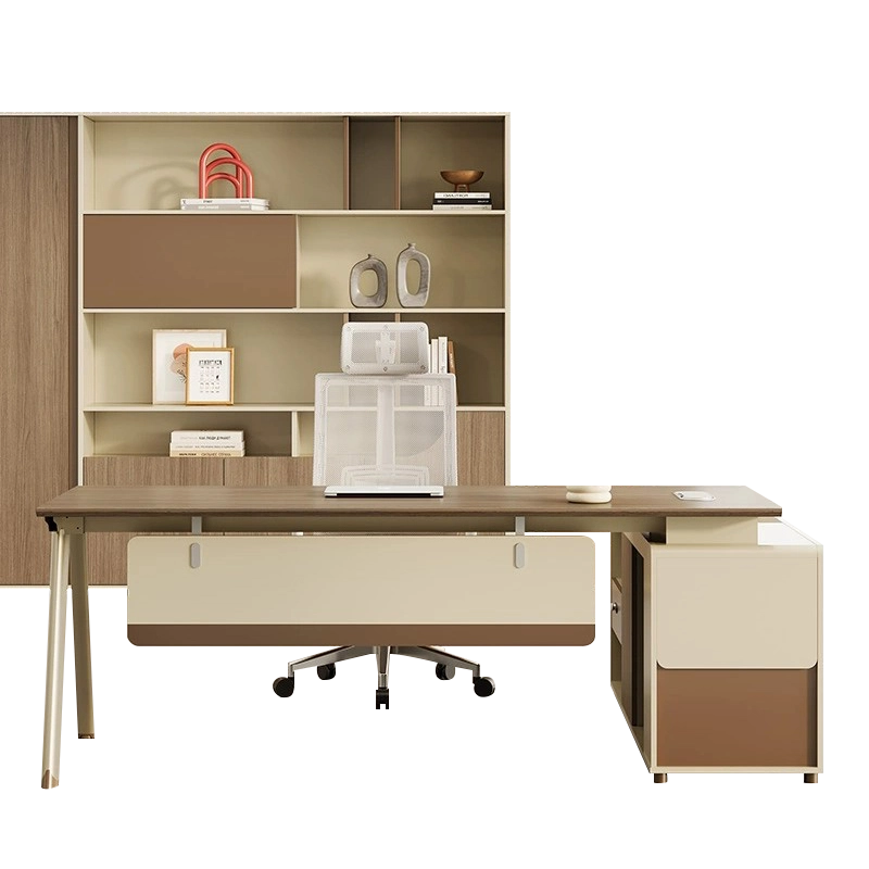 Modern Manager Desk for Corporate Office Layouts and Executive Workspaces, Furniture Distributor – MEI YI Furniture - MEI YI