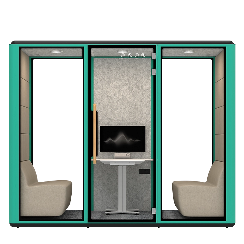 Private Office Booth with Integrated Furniture - MEI YI Commercial Workplace Pod, Private Meeting Booth with Built-In Furniture, OEM/ODM Supplier – MEI YI Furniture - MEI YI