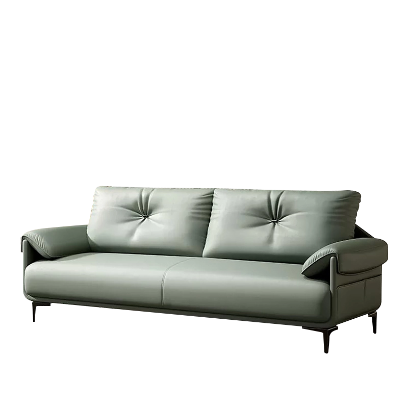 Luxury Leather Sofa with Simple Design – Procurement for Home Office Hall & Business Office Spaces Corporate office space layout - MEI YI