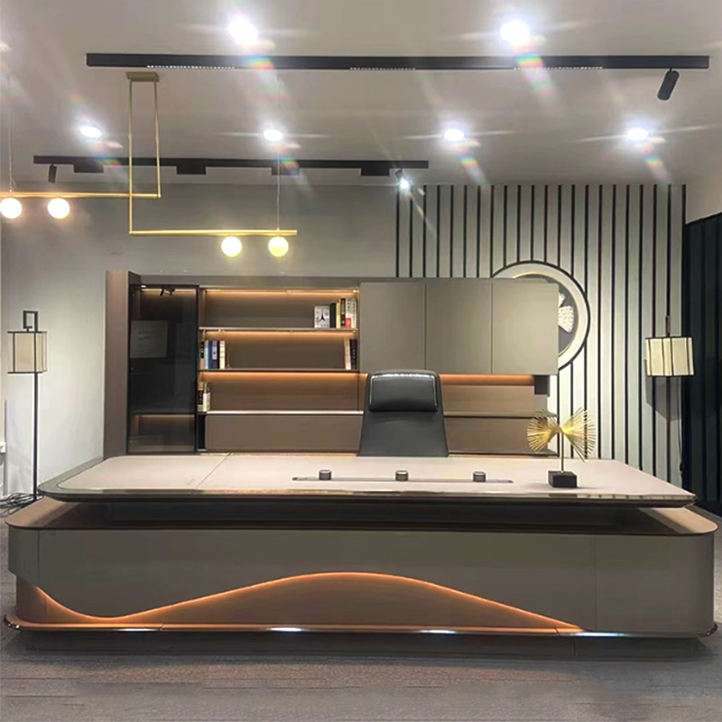 Elegance for the Modern Executive | Advanced Home Office Desk for Professional Aura & Seamless Style