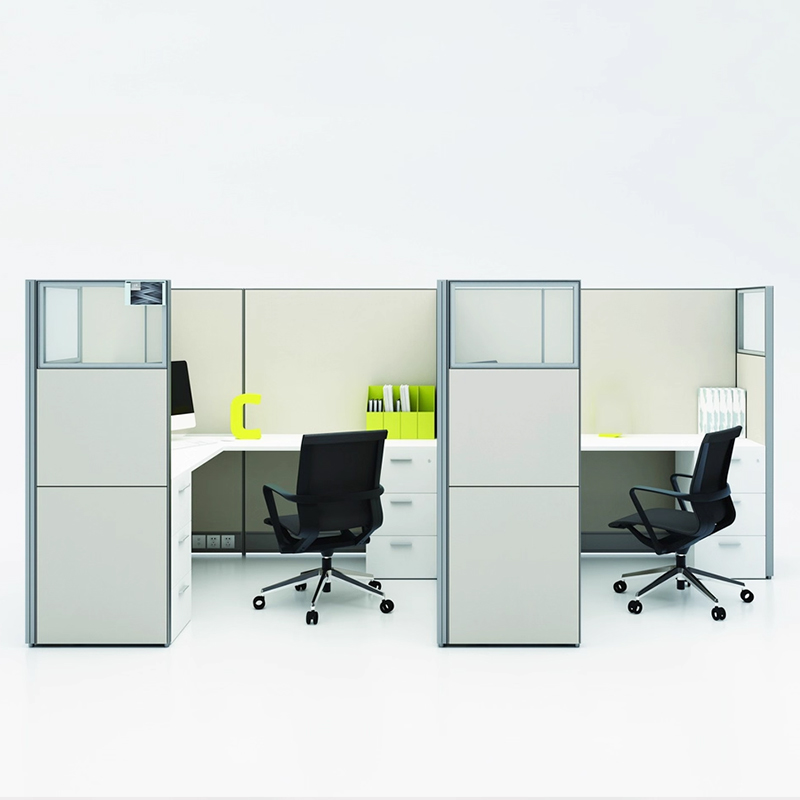 مكتب عمل حديث قابل للتعديل لفرق مكونة من 4 أشخاص مكتب عمل حديث قابل للتعديل لفرق مكونة من 4 أشخاص