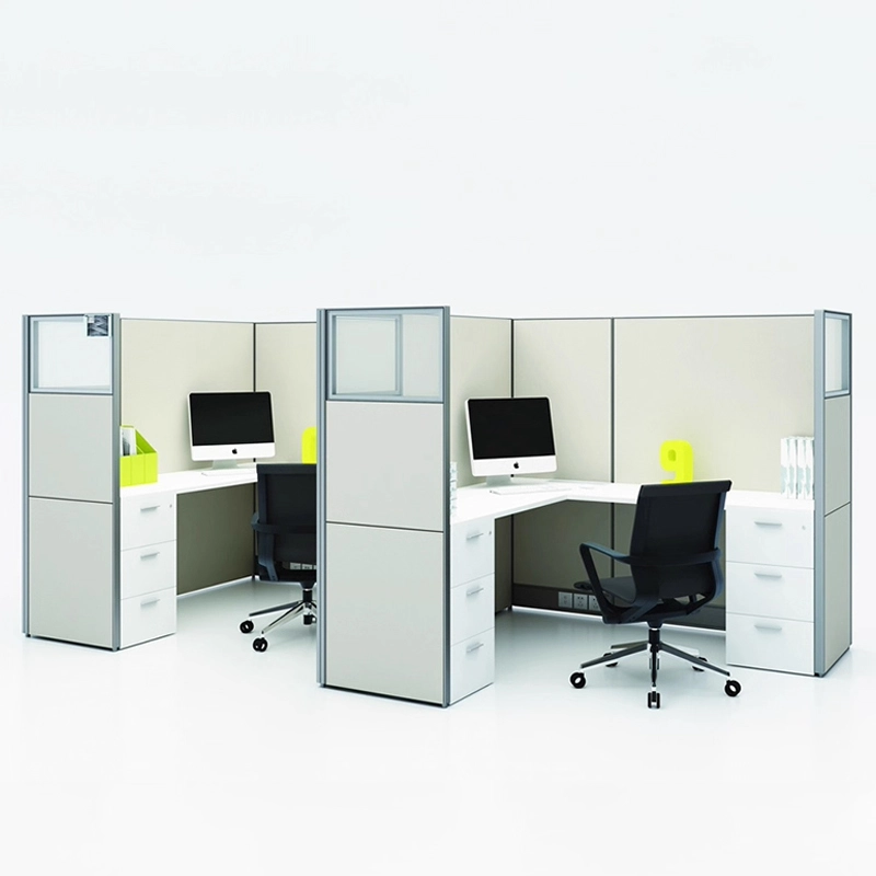 Escritorio modular moderno para equipos de 4 personas - MEI YI