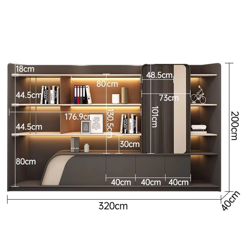 Luxury High-Quality Wooden Executive Desk for CEOs - MEI YI