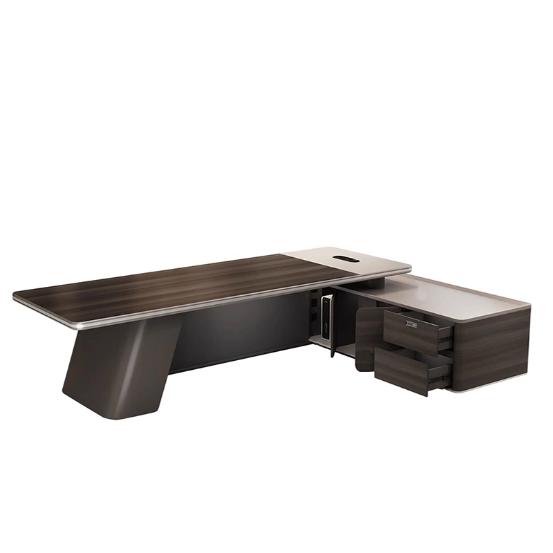 Luxury High-Quality Wooden Executive Desk for CEOs - MEI YI