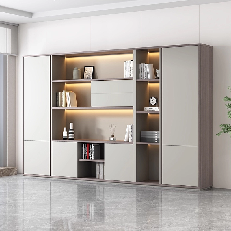 Custom Luxury Modular Wooden Executive Desk for Modern Offices and Leadership Workspaces - MEI YI