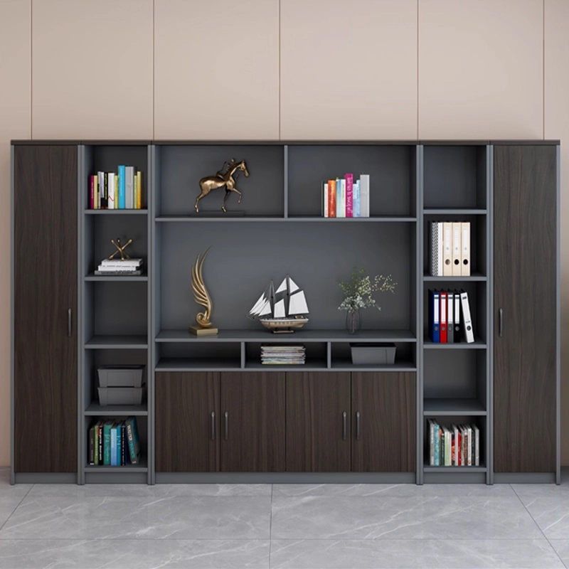 Escritorio de gerente en forma de L de MDF personalizado para oficinas en casa y espacios ejecutivos modernos - MEI YI