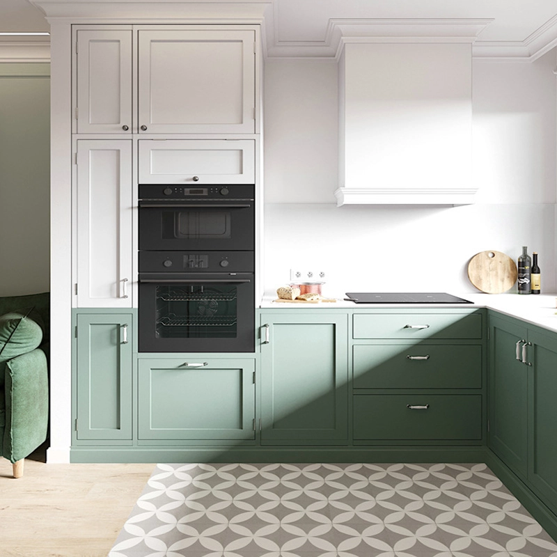 Oak Grain Kitchen Cabinet, Solid Wood Wall Storage for Home Kitchens, Contract Furniture Factory – MEI YI Furniture - MEI YI