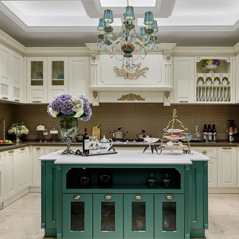 Contemporary Kitchen Cabinetry, Custom Wood Cabinets with Laser Edge Technology, OEM Producer – MEI YI Furniture - MEI YI