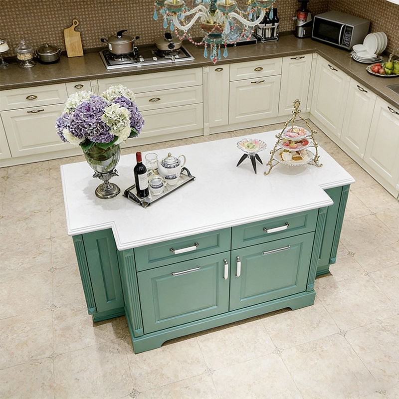 High-Quality Wooden Kitchen Cabinets, Laser Edge Banded Custom Cabinetry, Contract Furniture Factory – MEI YI Furniture - MEI YI