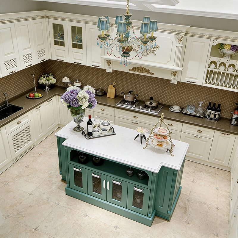 High-Quality Wooden Kitchen Cabinets, Laser Edge Banded Custom Cabinetry, Contract Furniture Factory – MEI YI Furniture - MEI YI