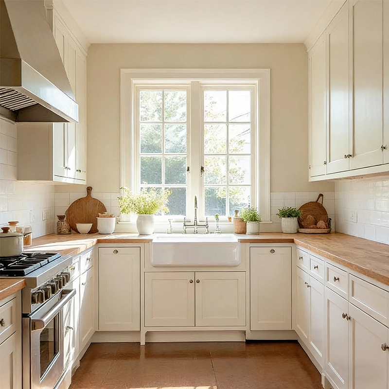 Whole-House Home Kitchen Furniture Lacquer Modular for Urban Apartment Kitchen Space OEM Manufacturer MEIYI - MEI YI