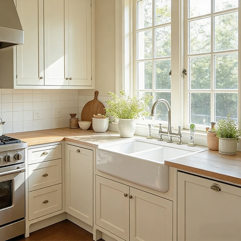 Whole-House Home Kitchen Furniture Lacquer Cabinet for Light Luxury Apartment Kitchen Storage Furniture Wholesaler MEIYI - MEI YI