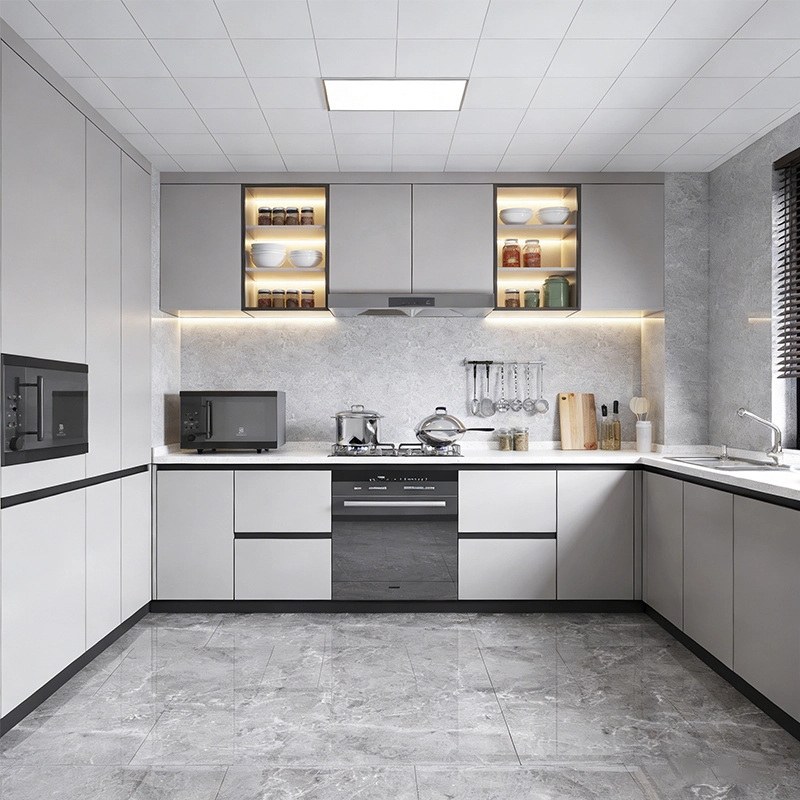 Durable Luxury Kitchen Cabinets Matching Countertops for Home Kitchen Renovation Direct Factory Supplier MEIYI - MEI YI