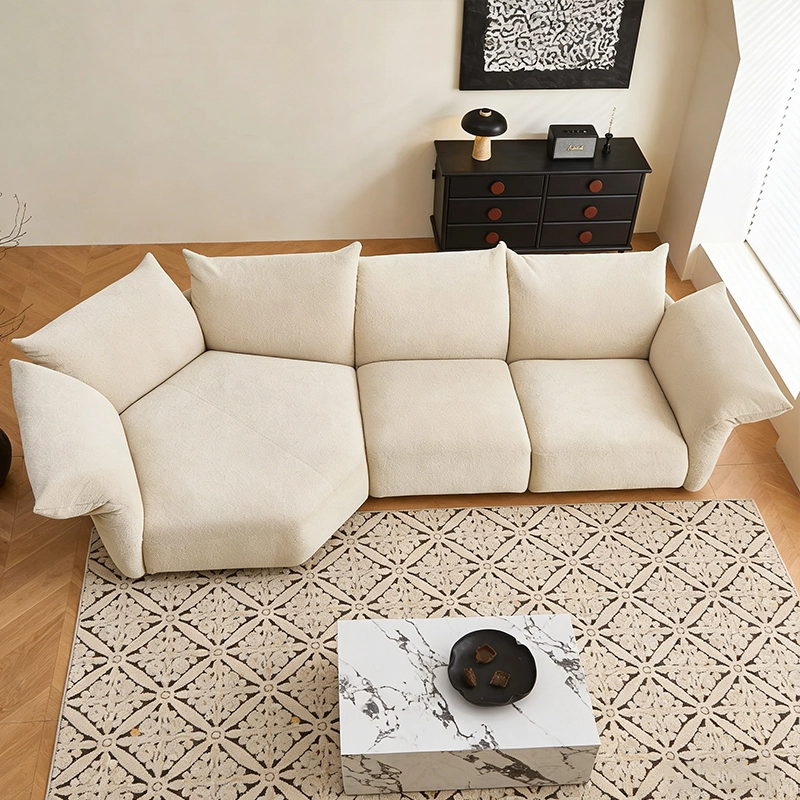 Modern Designer Sofa, Minimalist Cloud Couch for Luxury Apartments, Project Manufacturer – MEI YI Furniture - MEI YI