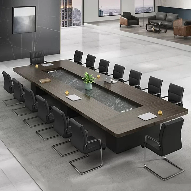 Office-Conference-Table-Long-Modern-Minimalist-Conference-Room-Desk-Long-Desk-for-Negotiation-Large-Employee-Training-Table - MEI YI Office Conference Table Long Modern Minimalist Conference Room Desk Long Desk for Negotiation Large Employee Training Table - MEI YI