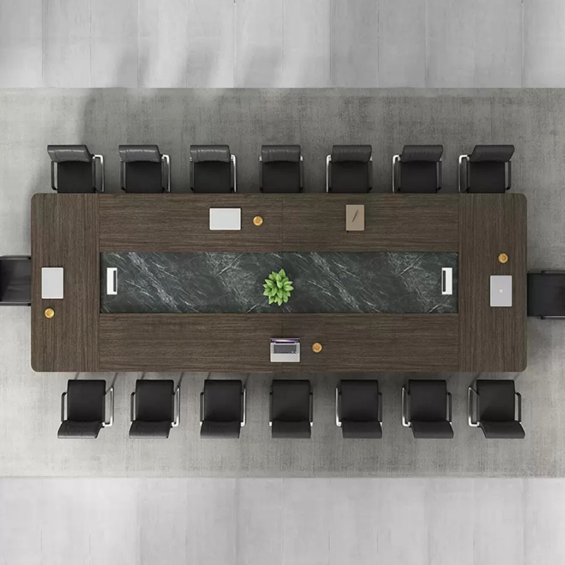 Office-Conference-Table-Long-Modern-Minimalist-Conference-Room-Desk-Long-Desk-for-Negotiation-Large-Employee-Training-Table - MEI YI Office Conference Table Long Modern Minimalist Conference Room Desk Long Desk for Negotiation Large Employee Training Table - MEI YI