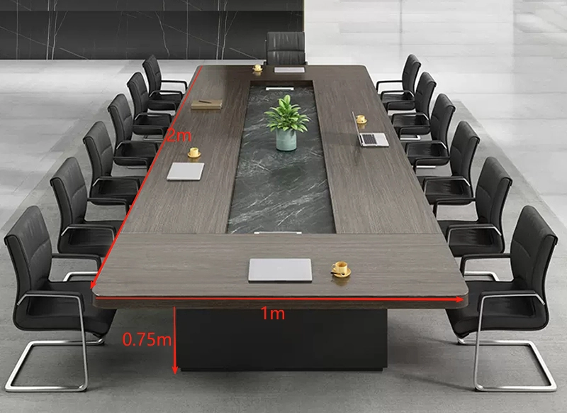 Office-Conference-Table-Long-Modern-Minimalist-Conference-Room-Desk-Long-Desk-for-Negotiation-Large-Employee-Training-Table - MEI YI Office Conference Table Long Modern Minimalist Conference Room Desk Long Desk for Negotiation Large Employee Training Table - MEI YI