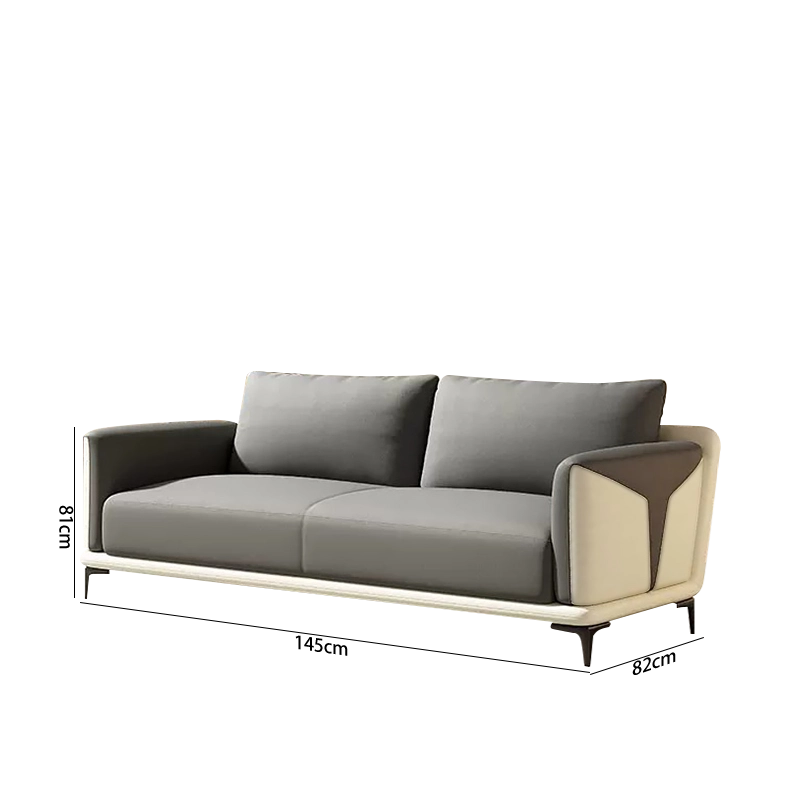Premium Italian Luxury Leather Office  Sofa – Modern Large-Size Comfort Furniture for High-End Living & Commercial Space Procurement - MEI YI