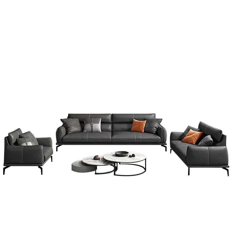 Wholesale Modern Minimalist Modular Leather Sofa – Office Executive Reception & Living Room Furniture Procurement