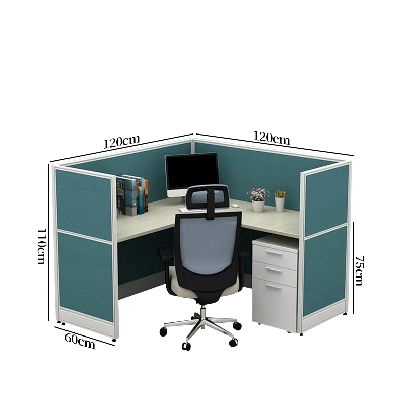 Modern Open-Plan Modular Workstation Desk for 1–4 Person Configurations - MEI YI