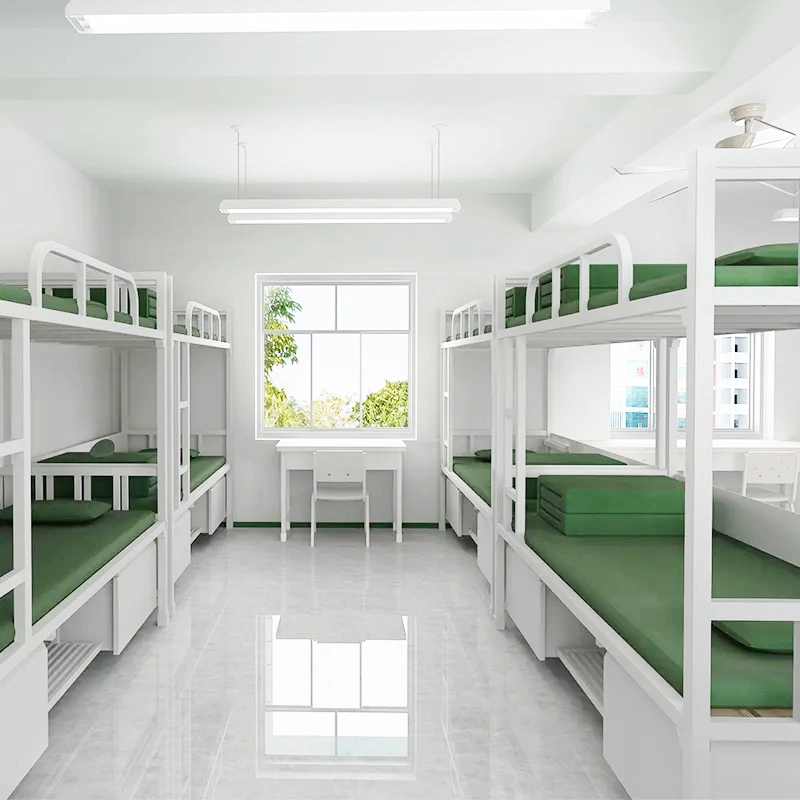 Modern Metal Bunk Bed for Adults - MEI YI