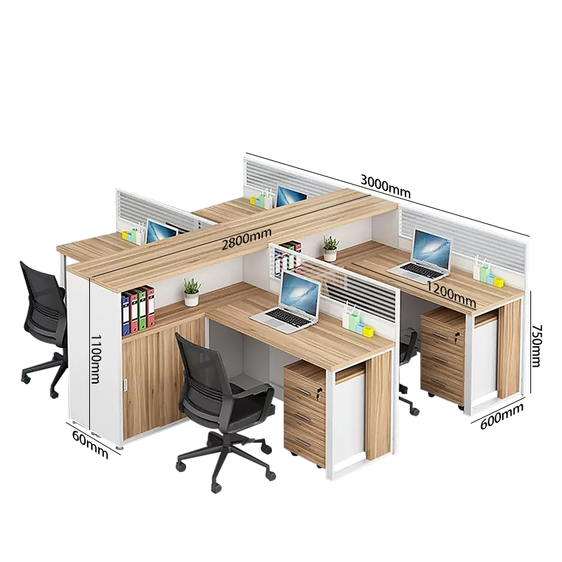 Factory Customized Modular Open Officetable 6 Staff Workstations Desk Office Workstations Desk for Office Buildings Hospitals - MEI YI Factory Customized Modular Open Officetable 6 Staff Workstations Desk Office Workstations Desk for Office Buildings Hospitals - MEI YI