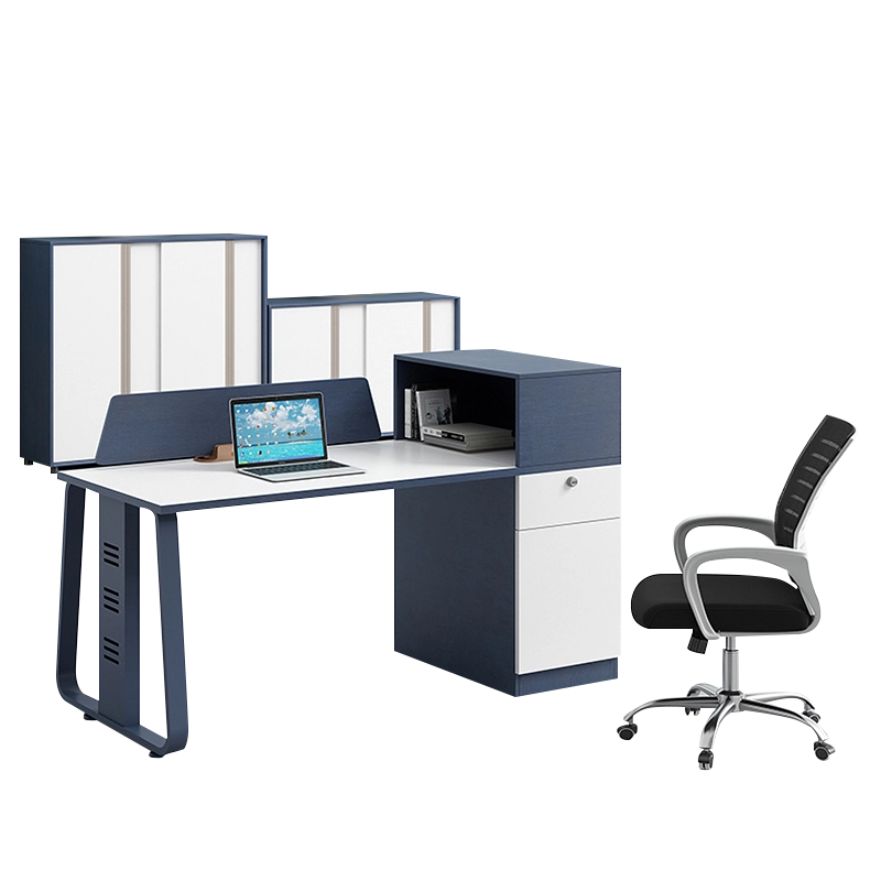 Executive Office Desk, Integrated Storage Cabinet Desk with Spacious Surface and Clean Design, Private Label Factory – MEI YI Furniture - MEI YI