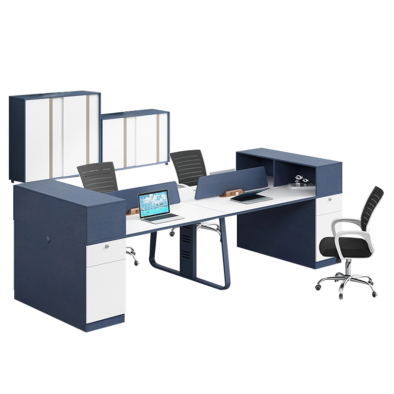 Office Furniture Manufacturer, Desk-Cabinet Combo with Concealed Storage and Contemporary Design, Private Label Solutions – MEI YI Furniture - MEI YI