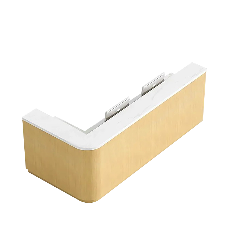 Special Hot Selling E1 Grade Hotel Office Reception Desk Office Desk Furniture Front Desk Counter Table - MEI YI
