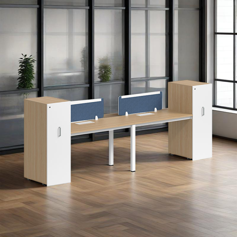 Factory Customized Workstation Desk Office Furniture Modular 2 4 6 Person Office Workstation with Cabinet for Office Room