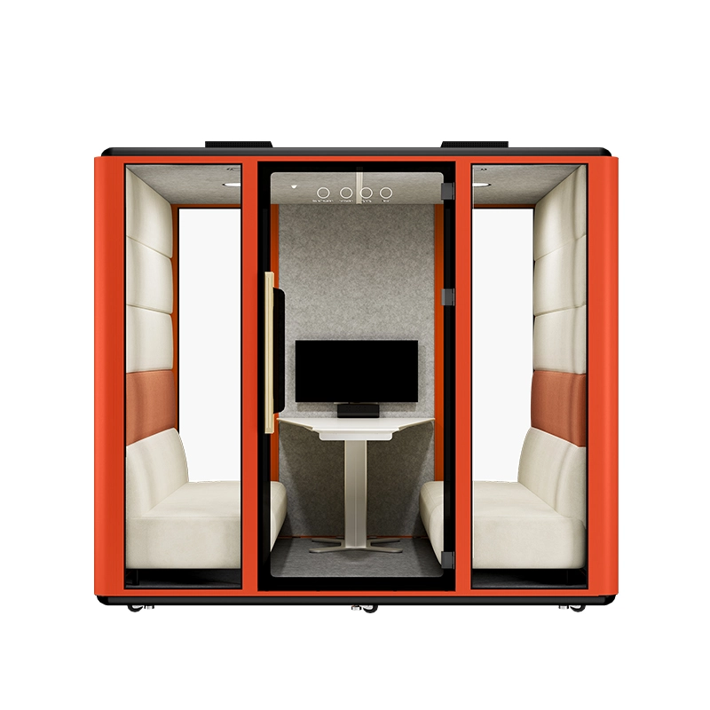 Multi-user-easy-to-assemble-portable-office-booth-suitable-for-office-hotel-and-other-scenarios - MEI YI 1043-隔音仓 (10) - MEI YI