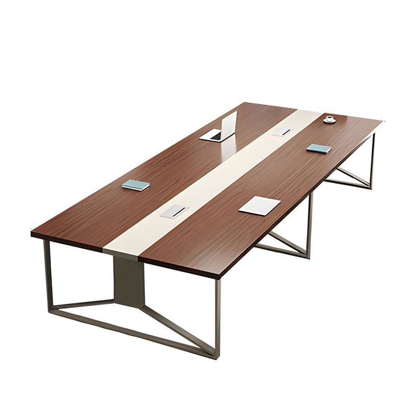 Modern Wood Extendable Glossy Conference Table for Hotel and School Use Office Furniture