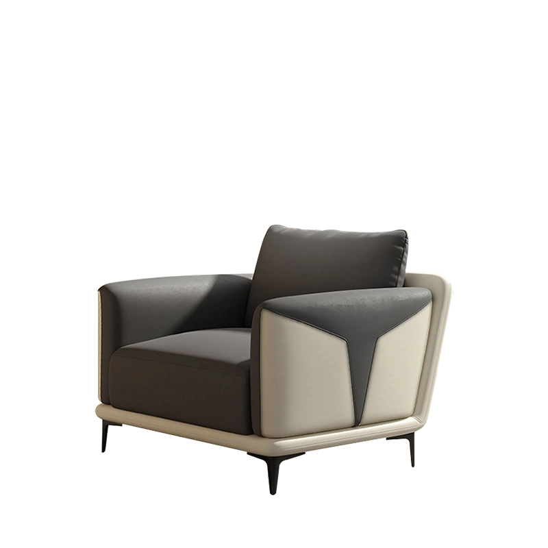 Premium Italian Luxury Leather Office  Sofa – Modern Large-Size Comfort Furniture for High-End Living & Commercial Space Procurement - MEI YI