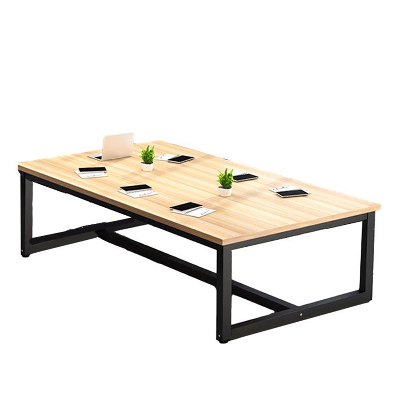 Conference Table Simple Long Strip Table Staff Desk Meeting Reception Office Desk Supplier - MEI YI