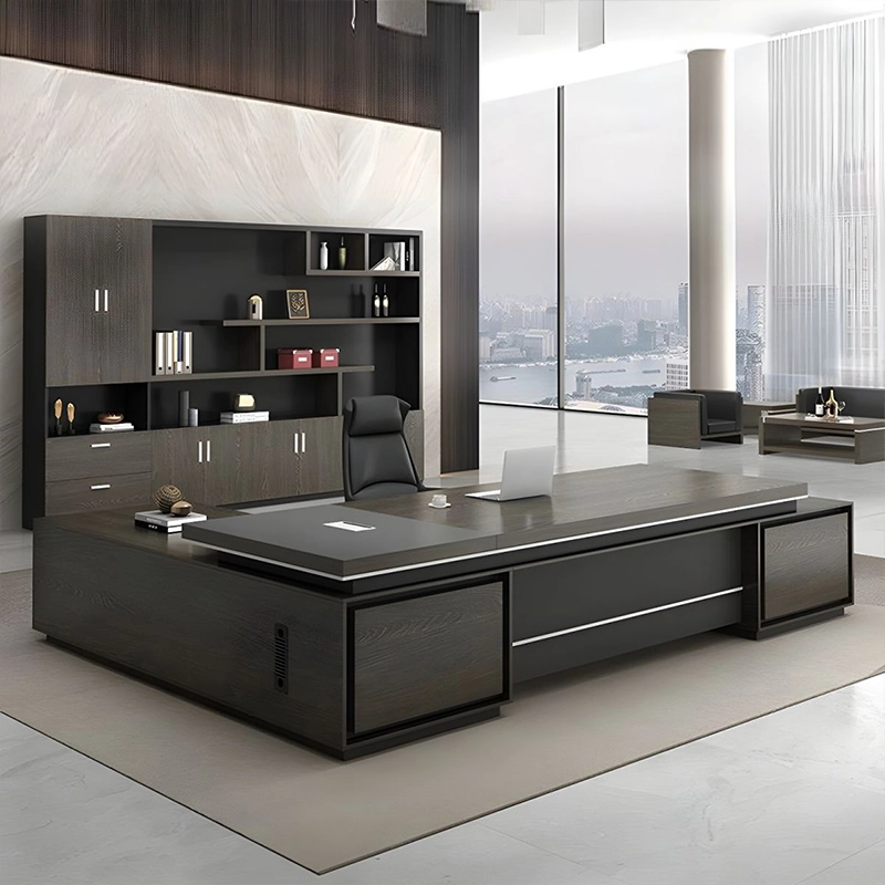 Office Furniture Modern Simple President Desk Fashion boss Desk and Chair Combination Office Manager Desk - MEI YI