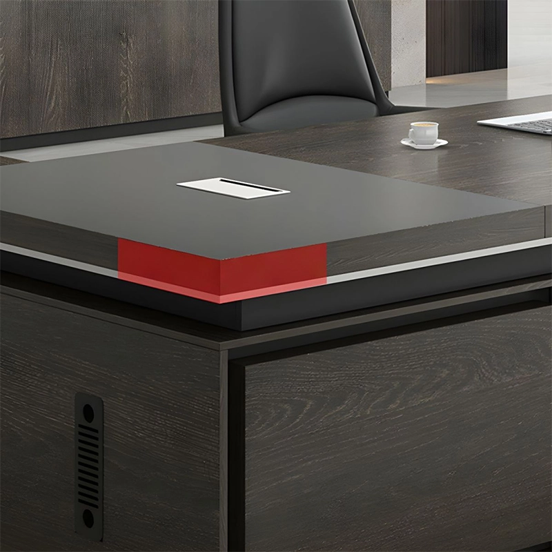 Office Furniture Modern Simple President Desk Fashion boss Desk and Chair Combination Office Manager Desk - MEI YI