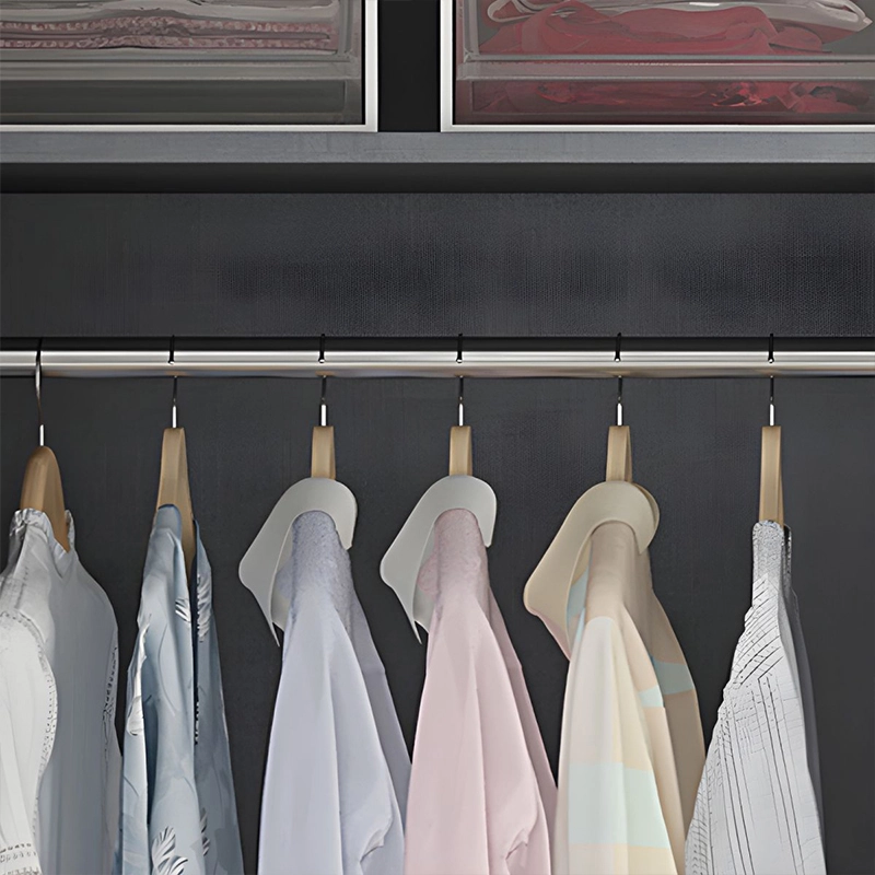 Wholesale Bedroom Furniture Modern Simple White Wooden Assembly Economic Wardrobe Panel Bedroom Household - MEI YI