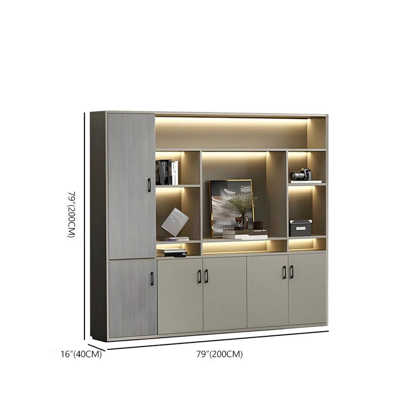 High Quality Modern Design Furniture Equipment Bookcase Modular Office Cabinet - MEI YI