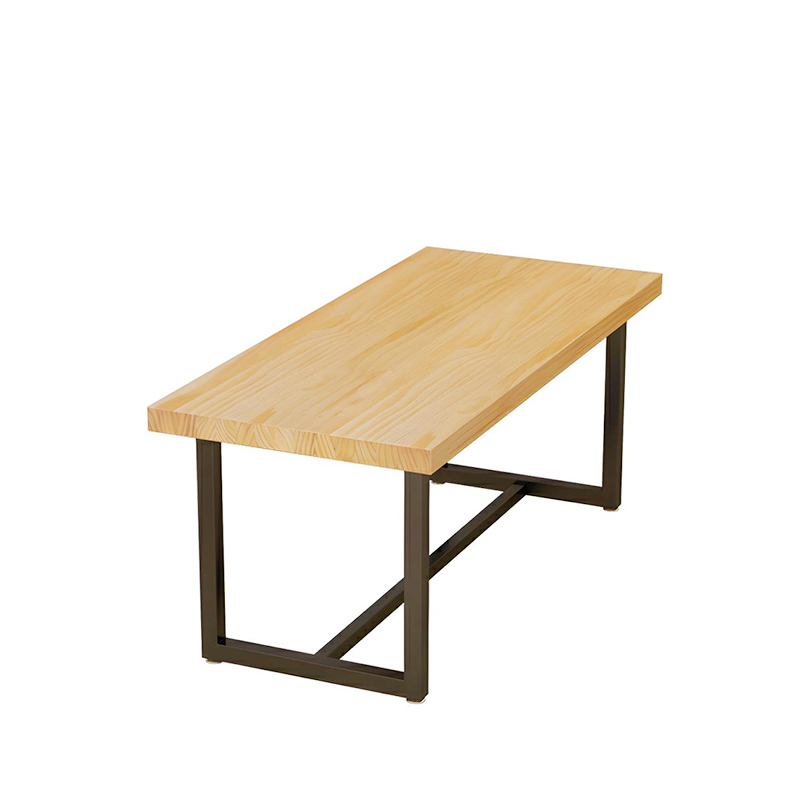 Solid Wood Dining Table Chair Combination Vintage Industrial Luxury for Home Living Room 4-Seater Direct Factory Sale MEIYI