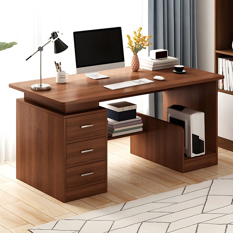 Wholesale Solid Wood Coworking Staff Desk—New Office Table with Drawers for Enterprise Staffs - MEI YI