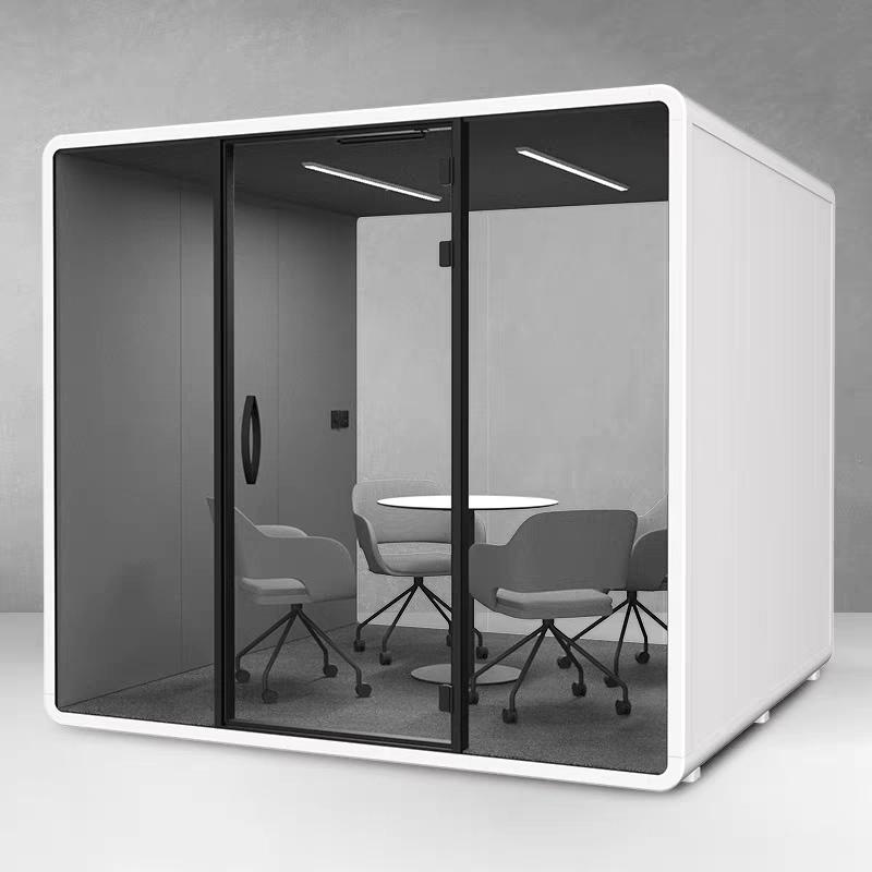 Cabina de oficina grande modelo cabina insonorizada para 2-4 personas - MEI YI 1023-隔音仓 (5) - MEI YI