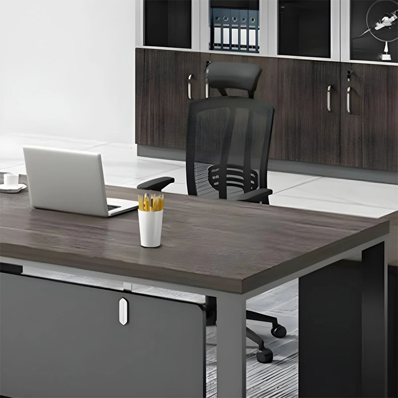 Modern High Quality L Shaped Desk Modular Wooden Panel for Personal Library and Work Area Direct Factory Supplier MEIYI - MEI YI