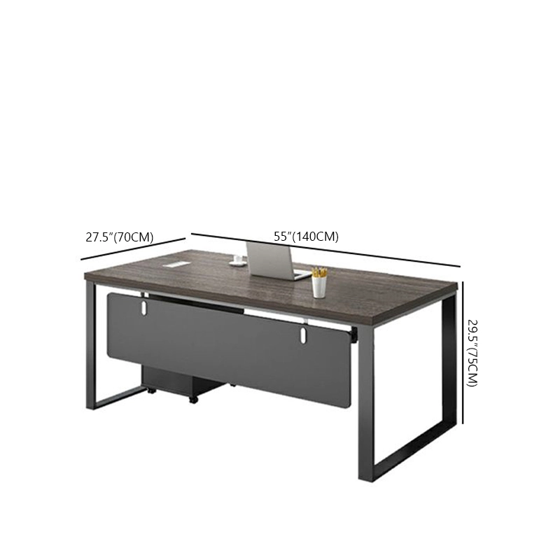 Modern High Quality Executive Desk L Shaped Wooden Panel for University Professor Study Export Trading Company MEIYI - MEI YI