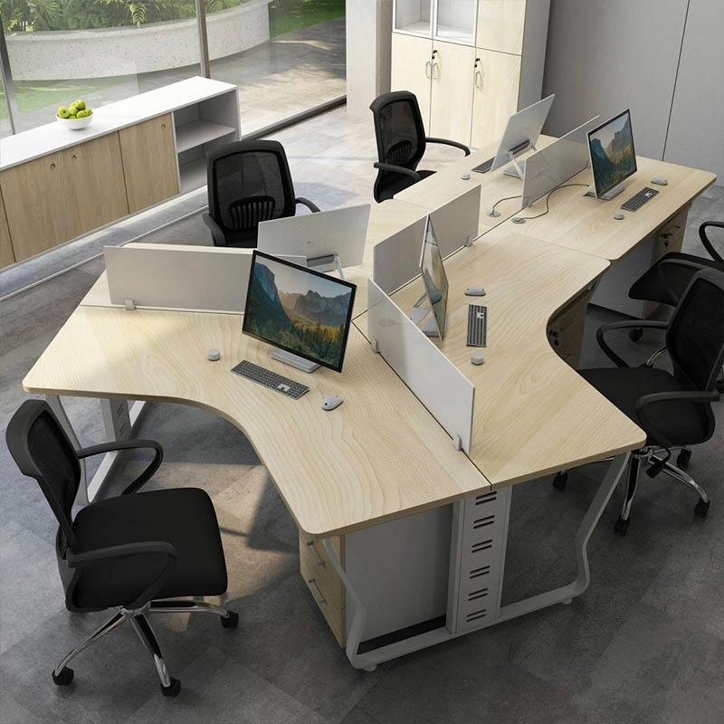 Poste de travail moderne pour employés, cloison réglable, bureau ergonomique pour espaces de travail ouverts d'entreprises de médias - MEIYI Furniture - MEI YI