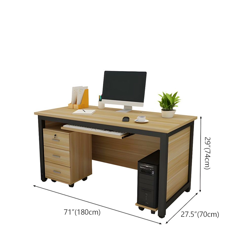 Modern Executive Desk Economical File Storage for Corporate Branch Single Person Office Export Trading Company MEIYI - MEI YI