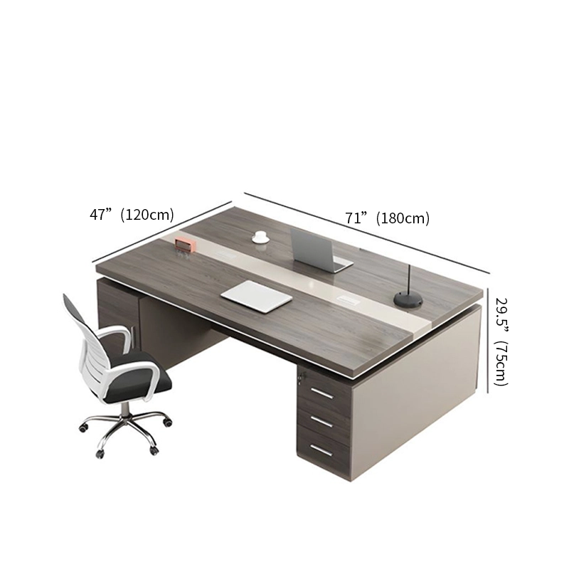 Executive Office Computer Desk Chair Set Modern Double Desktop for Home Office Study Area Export Trading Company MEIYI - MEI YI