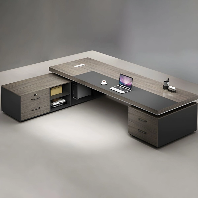 Employee Workbench Modern Luxury Boss Office Desk Factory Direct Sales for Corporate Executive Area MEIYI - MEI YI
