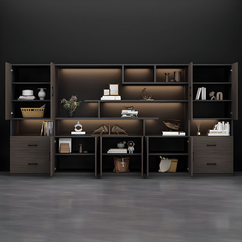 Modern Design Executive Office Set Wooden File Cabinet and Locker by Chinese Manufacturers for Home Office or Kitchen Use