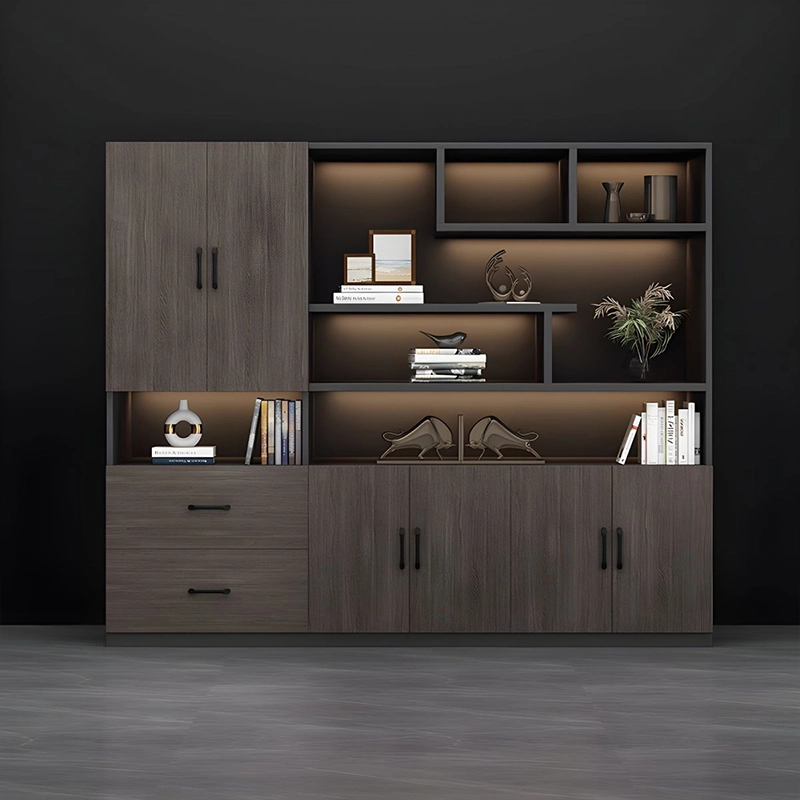 Chinese Manufacturers Modern Design Executive Office Set Wooden File Cabinet and Locker for Home Office or Kitchen Use - MEI YI