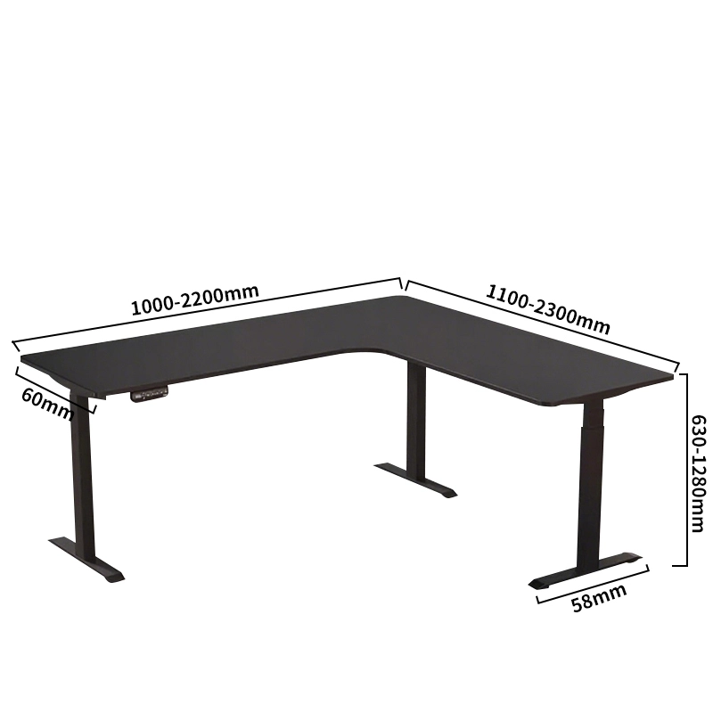 Modern L-Shaped Computer Desk for Home Office and Study - MEI YI